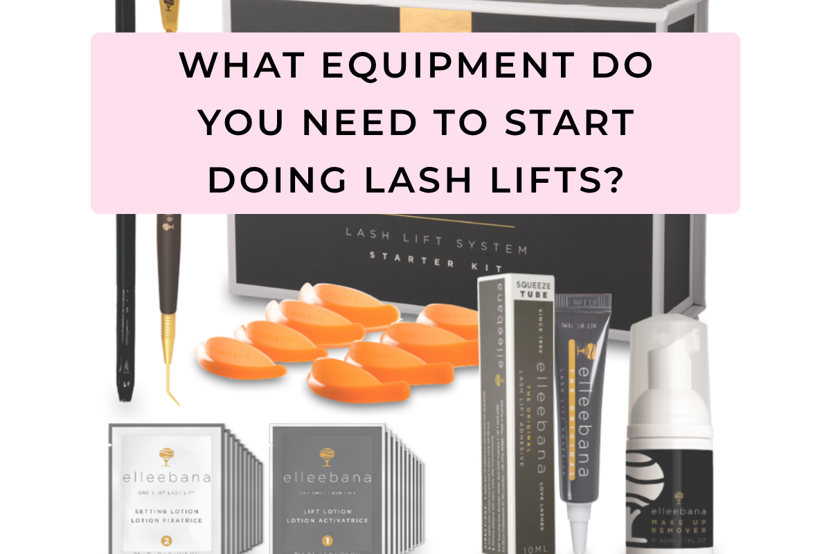 Pro guide for lash artists listing what you need to add lash lifts to your service menu