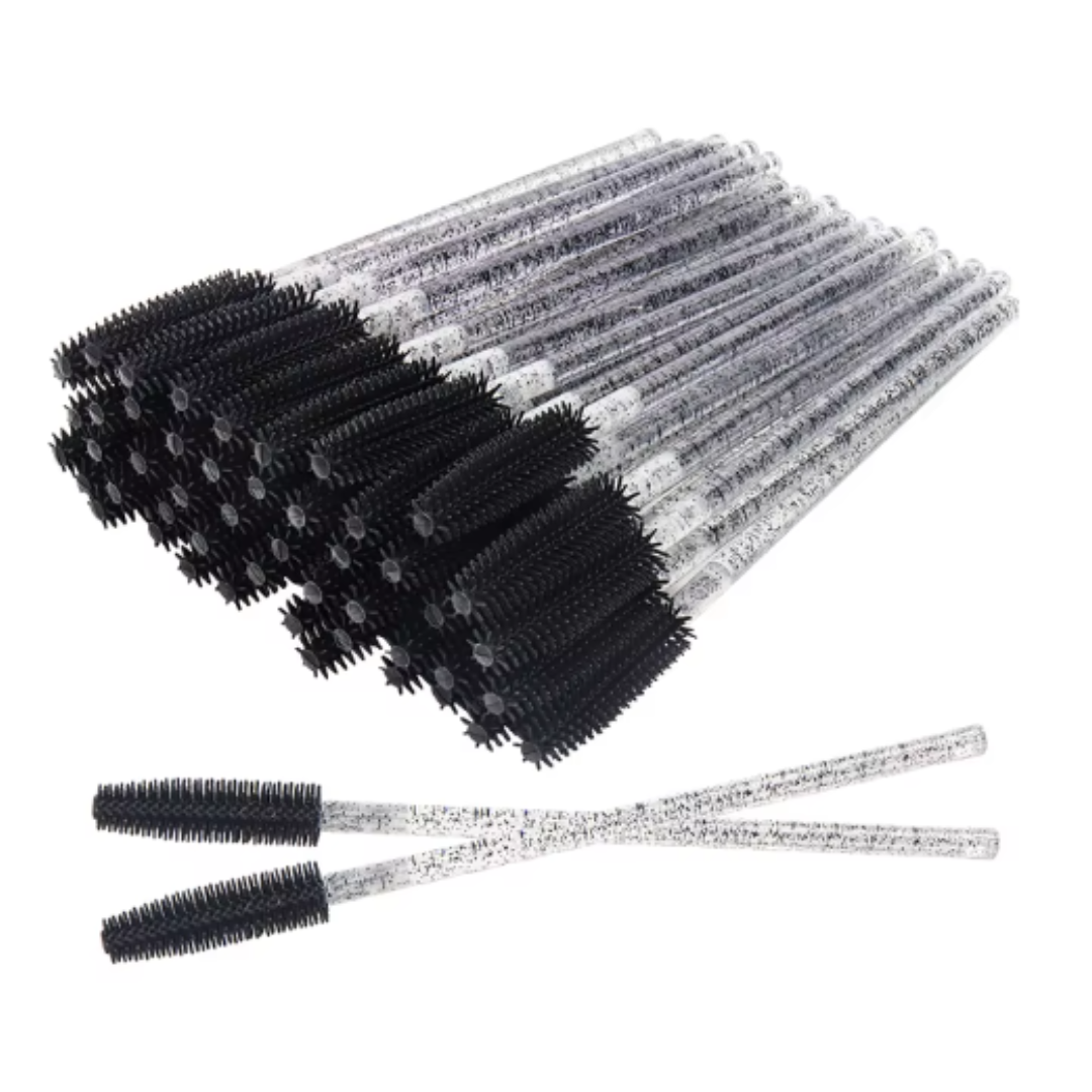 Disposable mascara wands for lash lift and tinting services