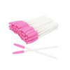 Silicone Mascara Wands - White & Pink - Pack of 50