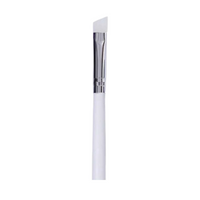 Silicone Application Brush - Angled (White)