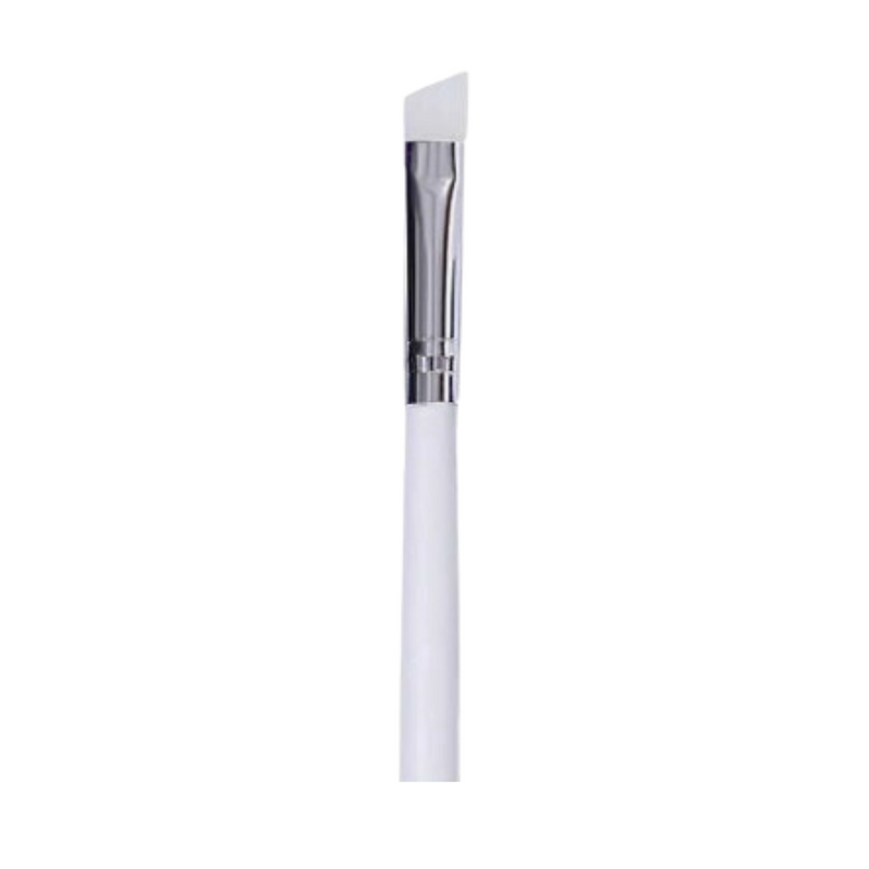 Silicone Application Brush - Angled (White)