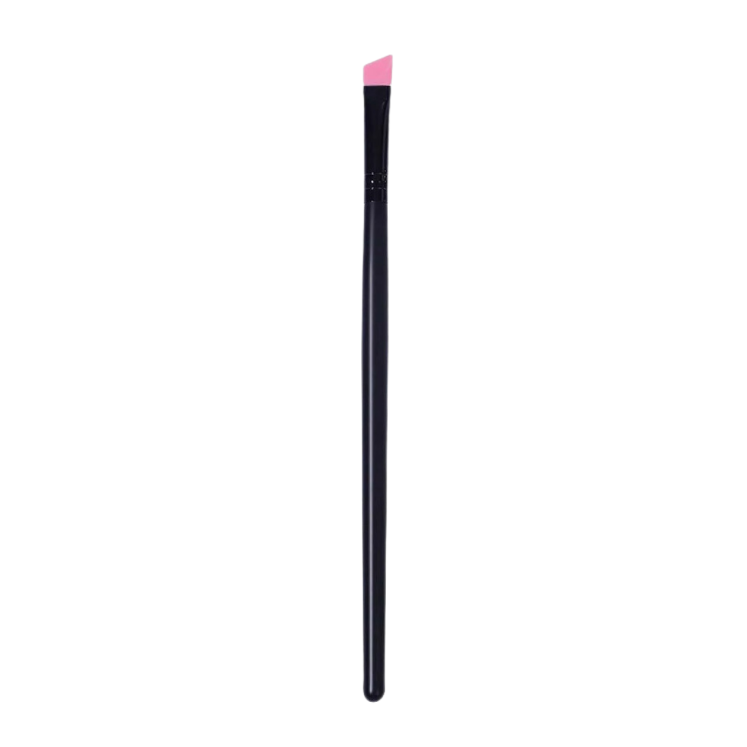 Silicone Application Brush - Angled (Black + Pink)
