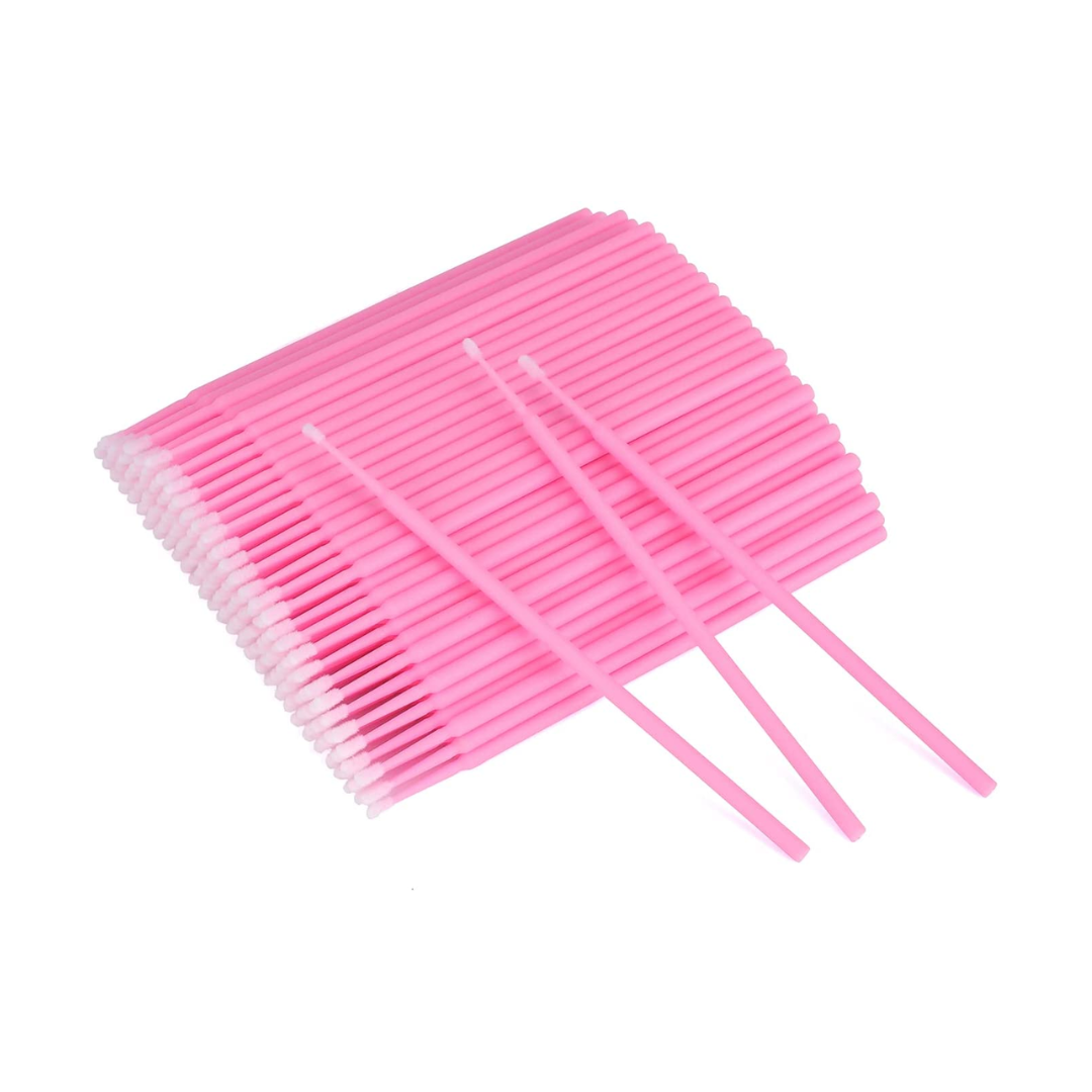 Disposable Microbrushes - Pink - Pack of 100