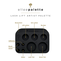 Elleepalette - The Lash Lift Artists Palette
