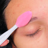 Silicone Brow Cleansing Brush - Pink
