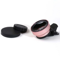 2-in-1 HD Macro & Wide Angle Phone Lens - Rose Gold