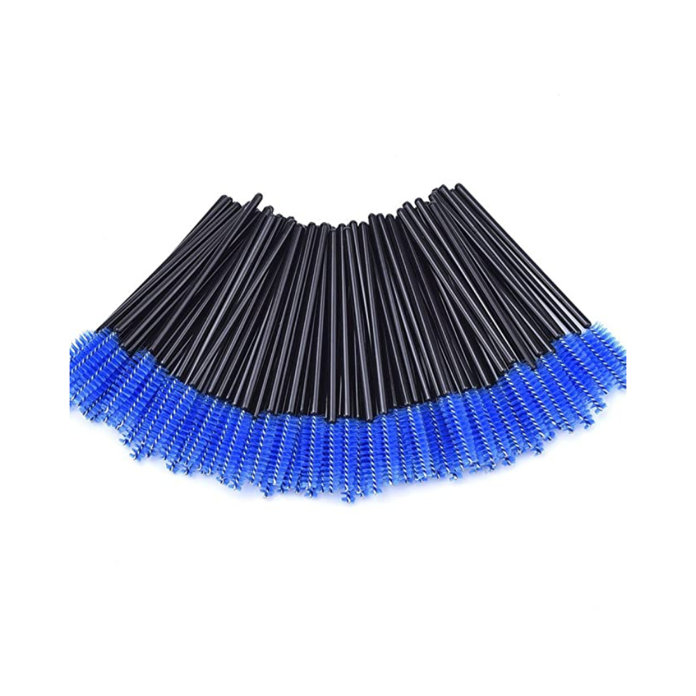 Disposable Mascara Wands - Blue (50 Pack) by Lash Lift Society