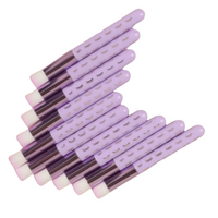Lash & Brow Cleansing Brush - Purple w/Lashes