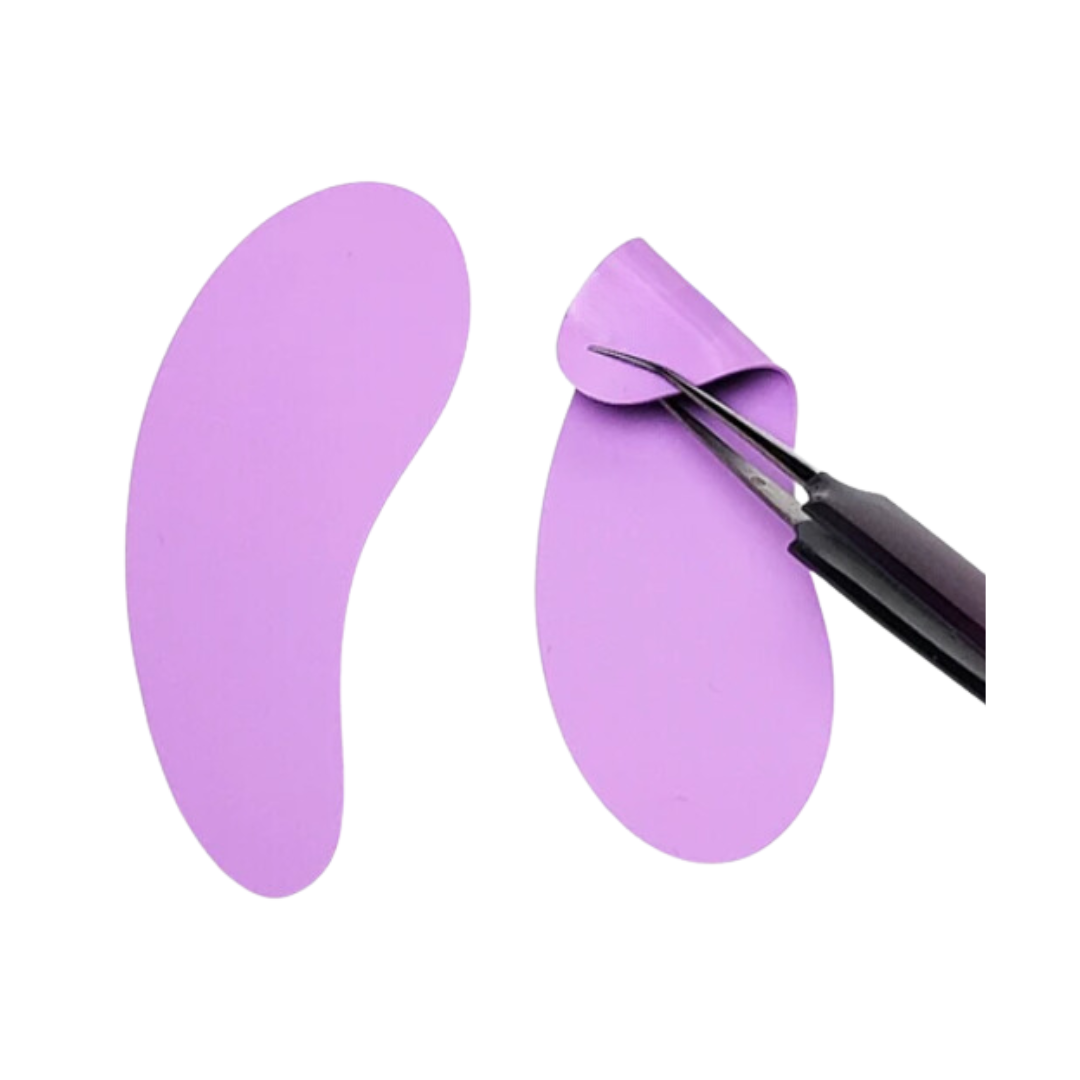 Reusable Silicone Eye Pad - 1 Pair - Purple