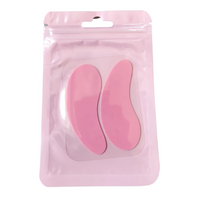 Reusable Silicone Eye Pad - 3 Pairs - Pink/Purple/Black