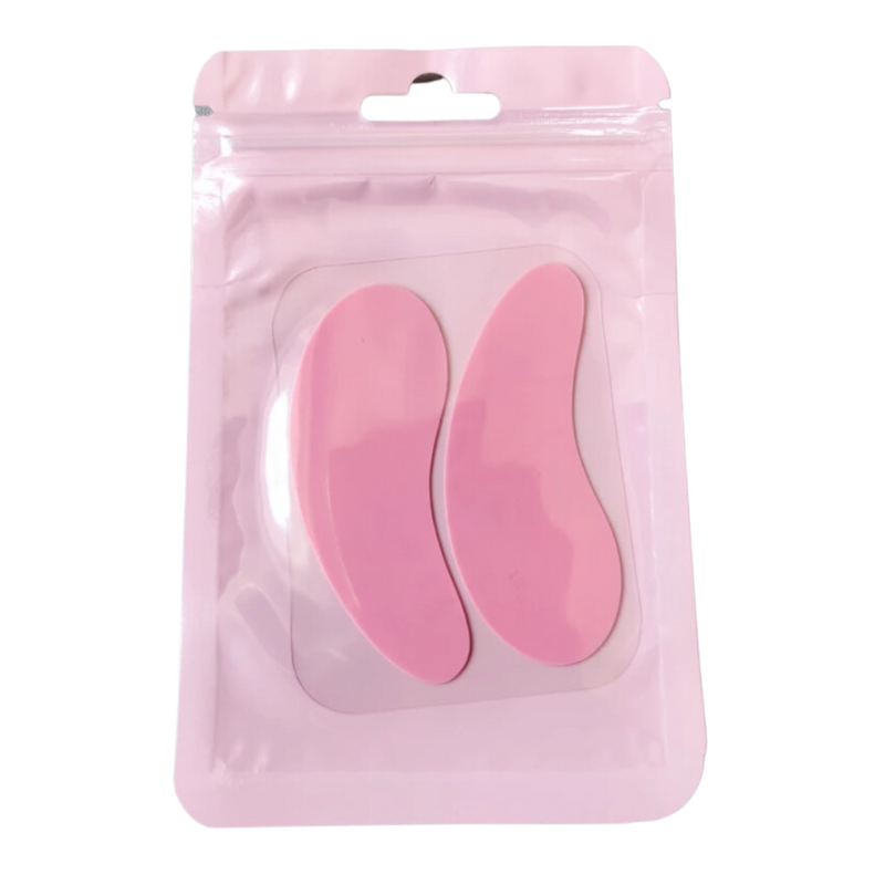 Reusable Silicone Eye Pad - 3 Pairs - Pink/Purple/Black