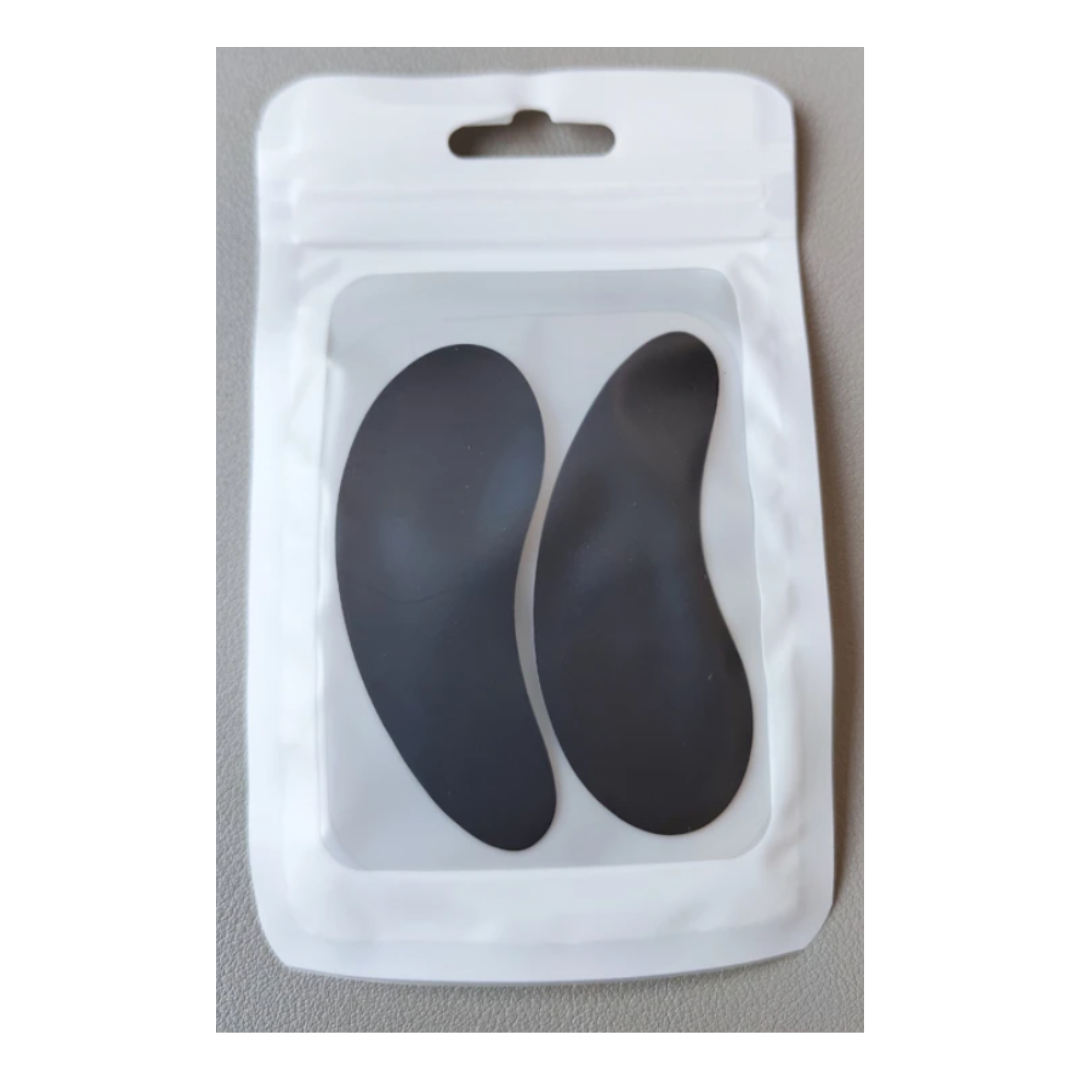 Reusable Silicone Eye Pad - 1 Pair - Black