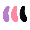 Reusable Silicone Eye Pad - 3 Pairs - Pink/Purple/Black