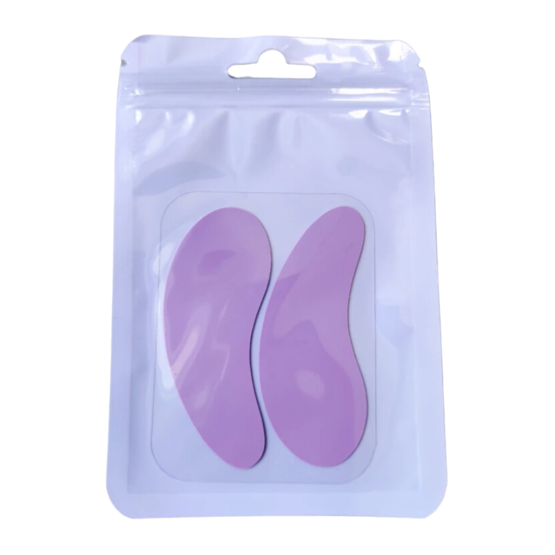 Reusable Silicone Eye Pad - 3 Pairs - Pink/Purple/Black