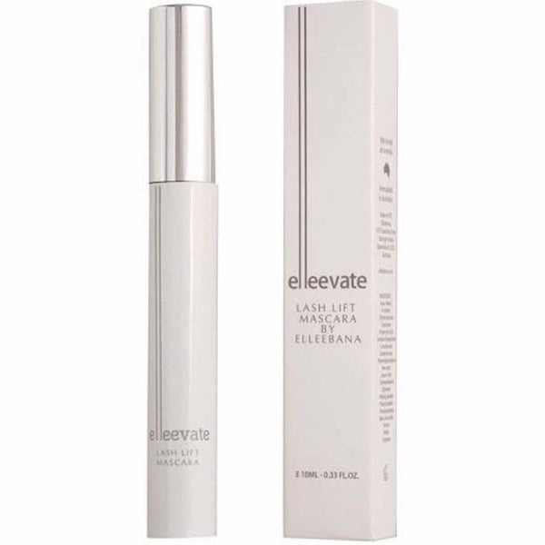 Black Elleevate lash lift mascara wand and tube