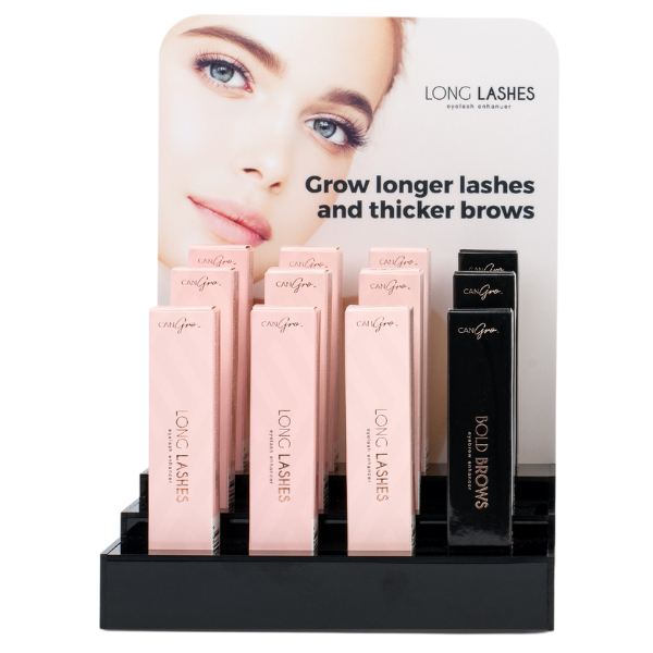 Long Lashes & Bold Brows Display (Display only)